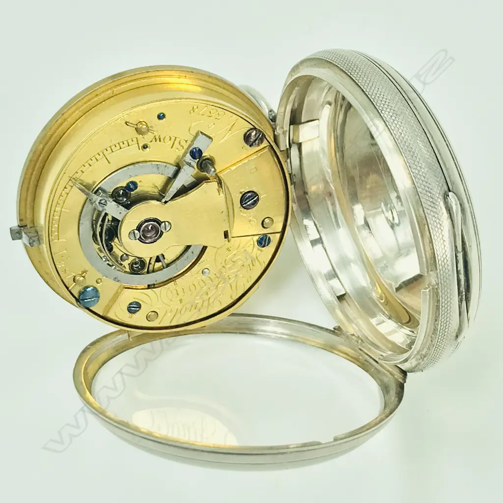 Victorian silver open face pocket watch by John Roger Arnold, Image 1++