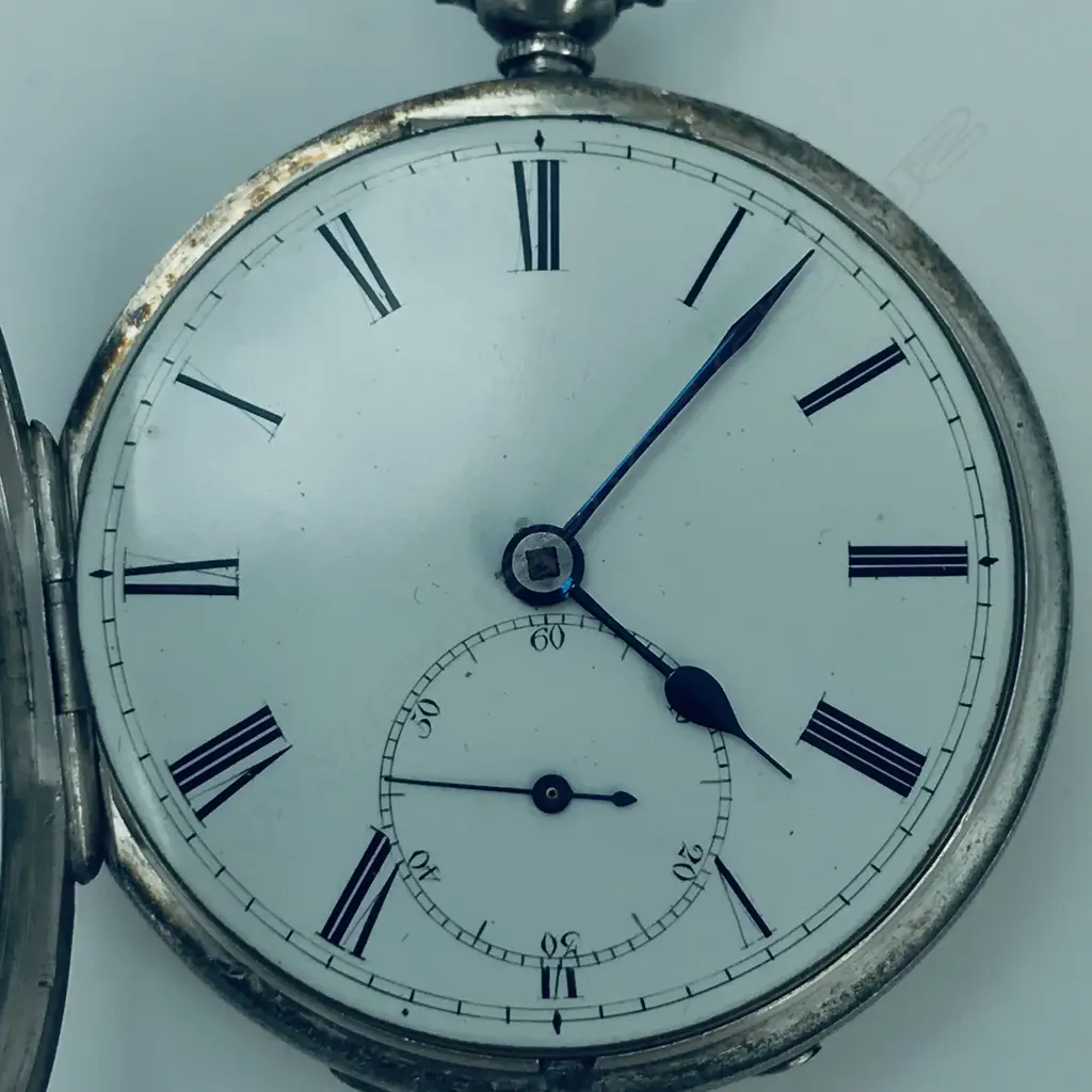 Victorian silver open face pocket watch by John Roger Arnold, Image 1++