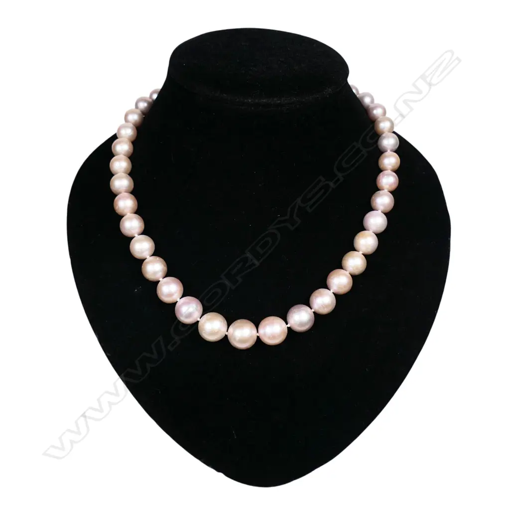 A cultured pearl necklace, Image 1++