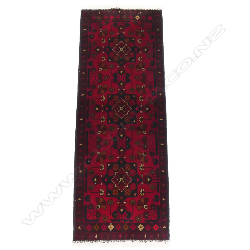 A hand-knotted Andkhoy runner, Image 1++