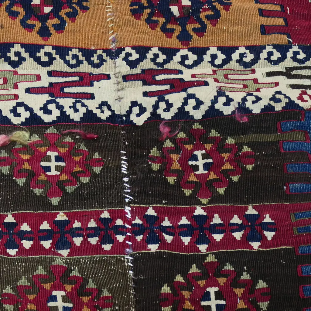 An old hand-woven Turkish kilim runner, Image 1++