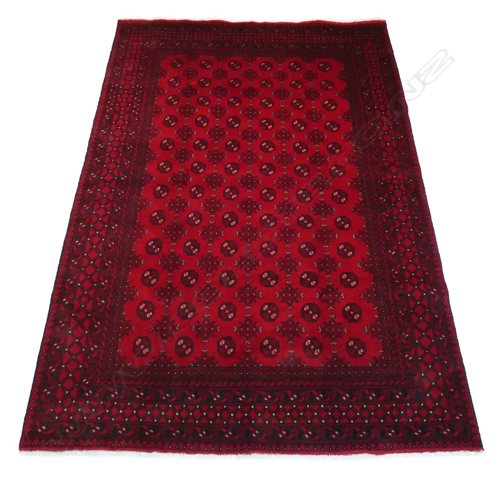 A hand-knotted Turkoman carpet, Image 1++