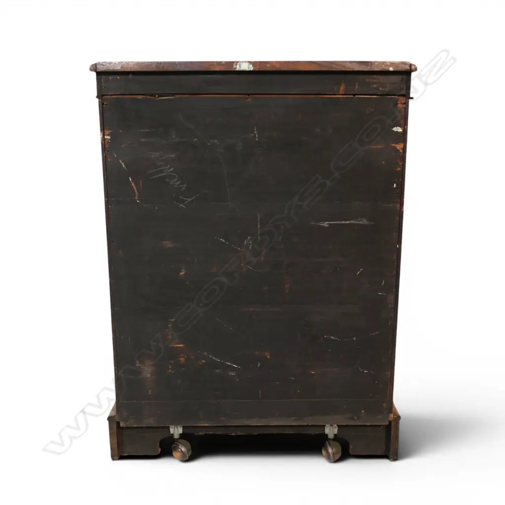 A Victorian walnut pier cabinet, Image 1++