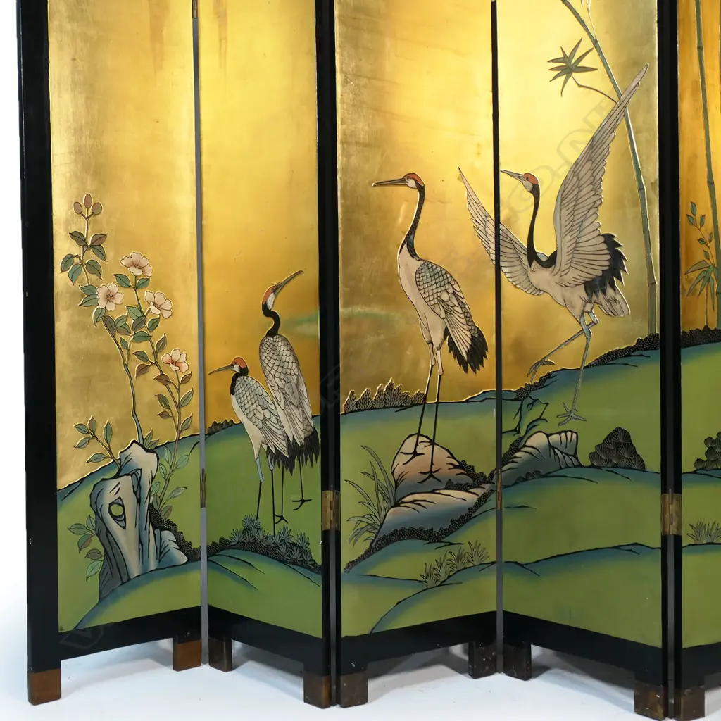 A Japanese six panel screen, Image 1++