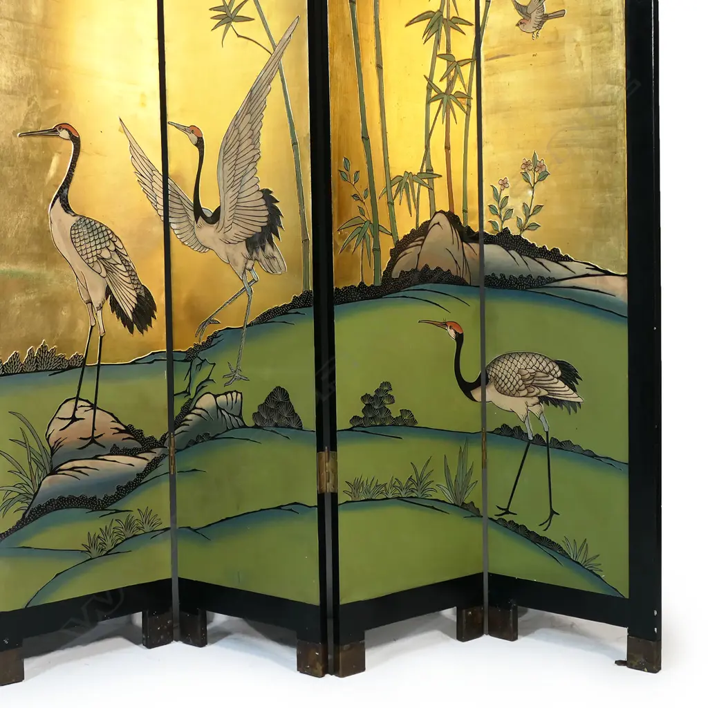 A Japanese six panel screen, Image 1++