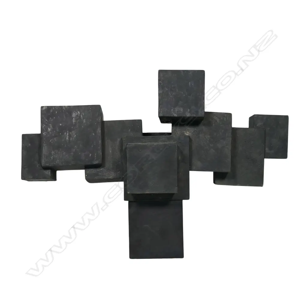 Graham Ambrose 'Black Pyrite' ceramic sculpture, Image 1++