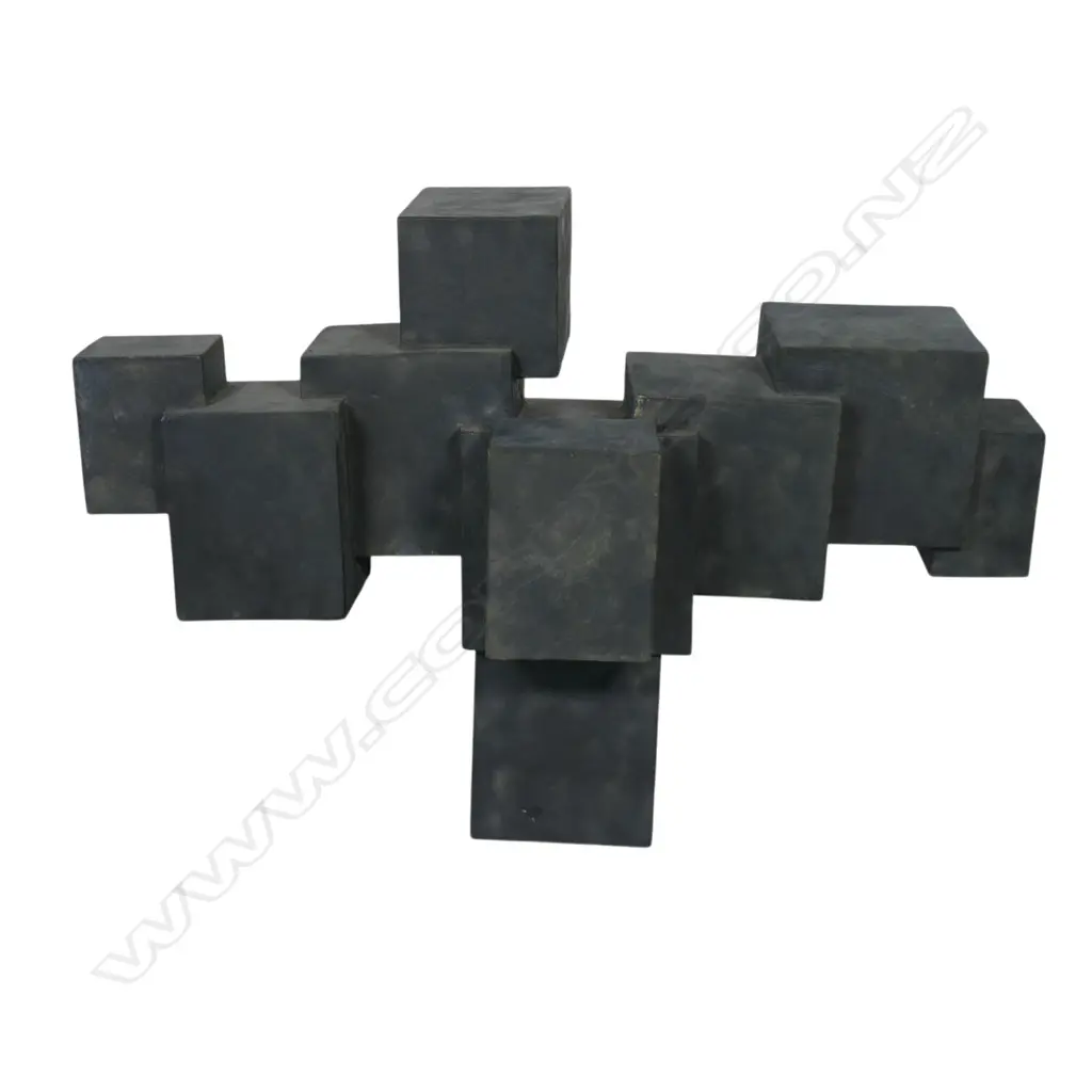 Graham Ambrose 'Black Pyrite' ceramic sculpture, Image 1++