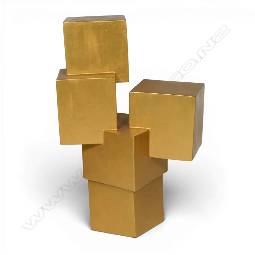 Graham Ambrose 'Gold Pyrite' ceramic sculpture, Image 1++