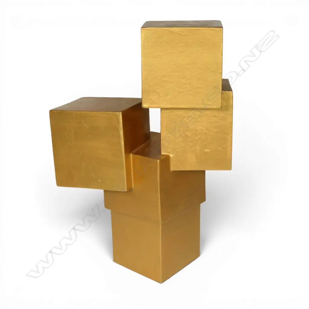 Graham Ambrose 'Gold Pyrite' ceramic sculpture, Image 1++