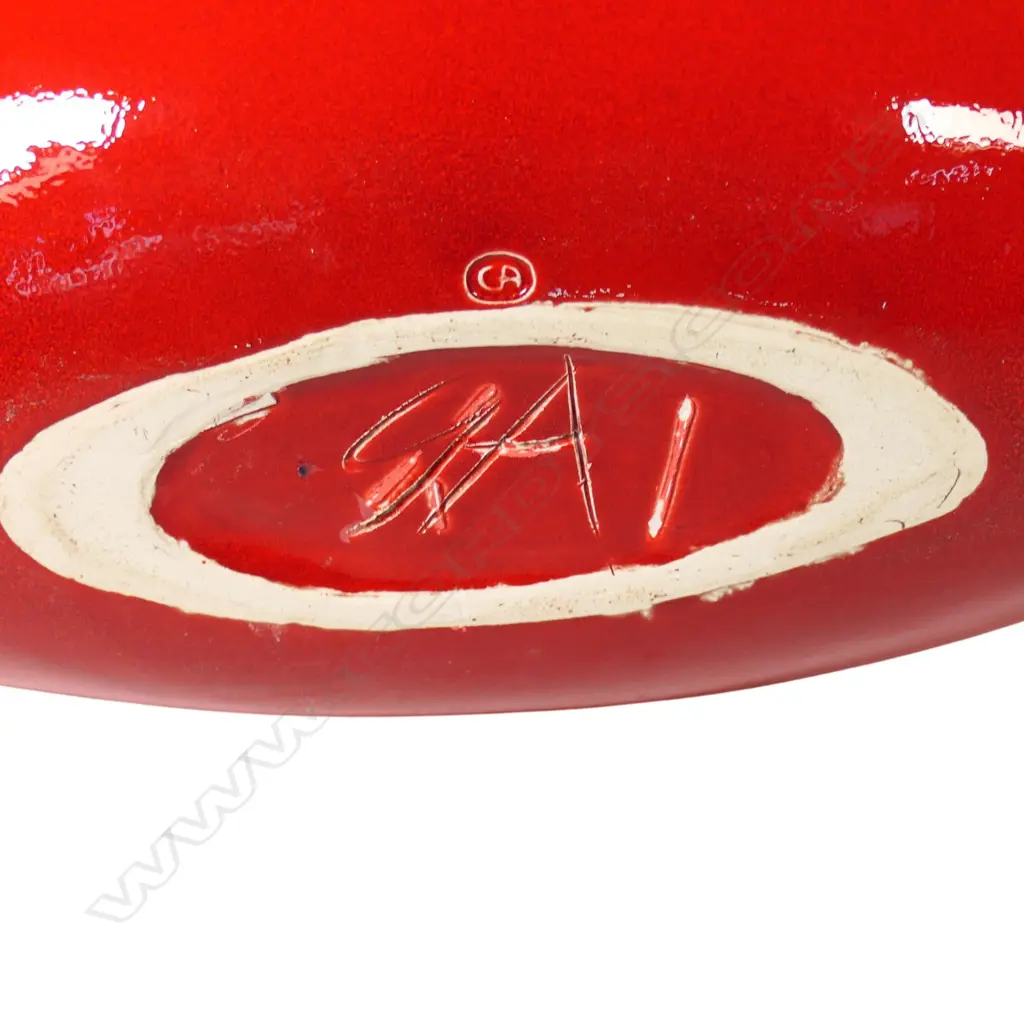 Graham Ambrose 'Sunglaze Arc' ceramic vase, Image 1++