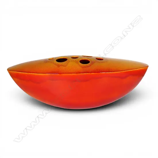 Graham Ambrose 'Sunglaze Arc' ceramic vase,