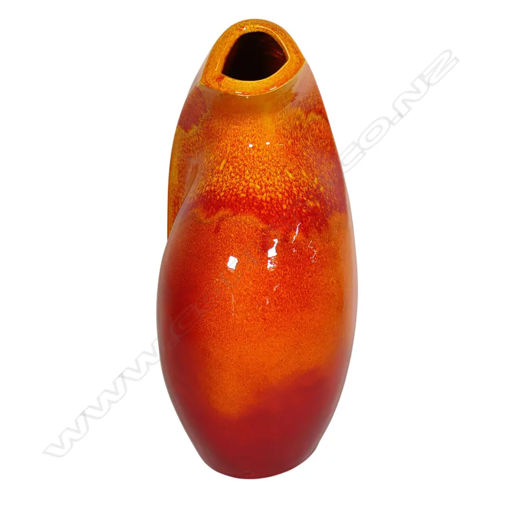 Graham Ambrose 'Sun glaze Landform' ceramic vase, Image 1++