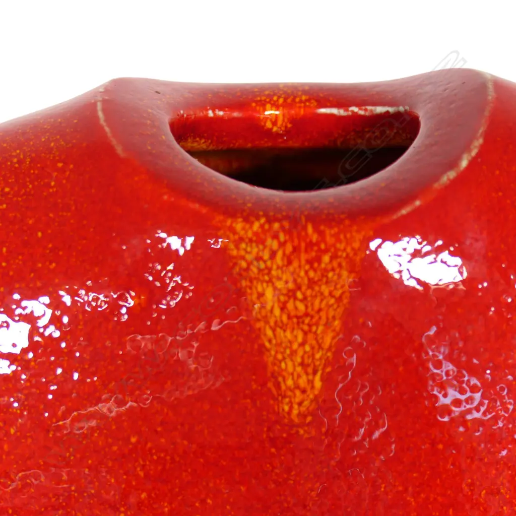 Graham Ambrose 'Red slab' ceramic vase, Image 1++