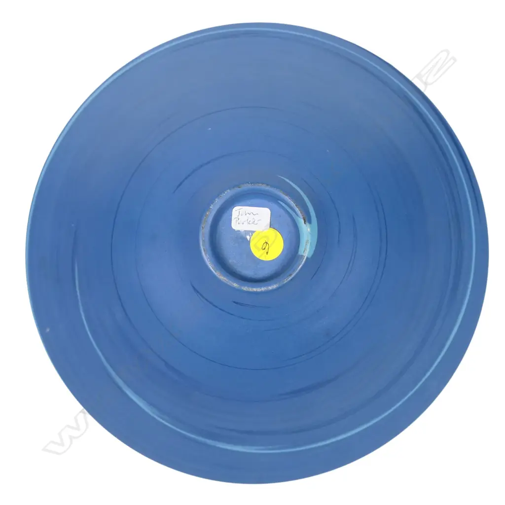 John Parker 1970s blue agate ware bowl, Image 1++