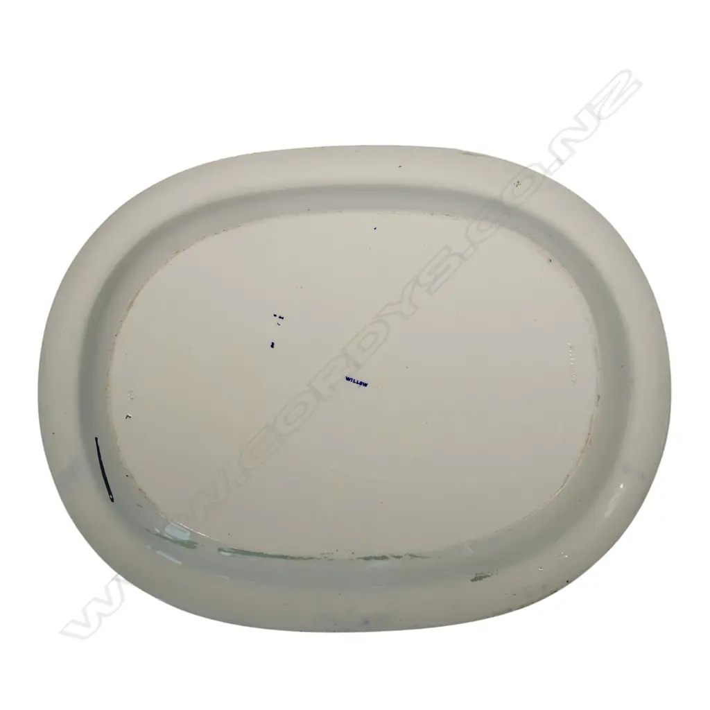 A Victorian Wedgwood oval ashet, Image 1++