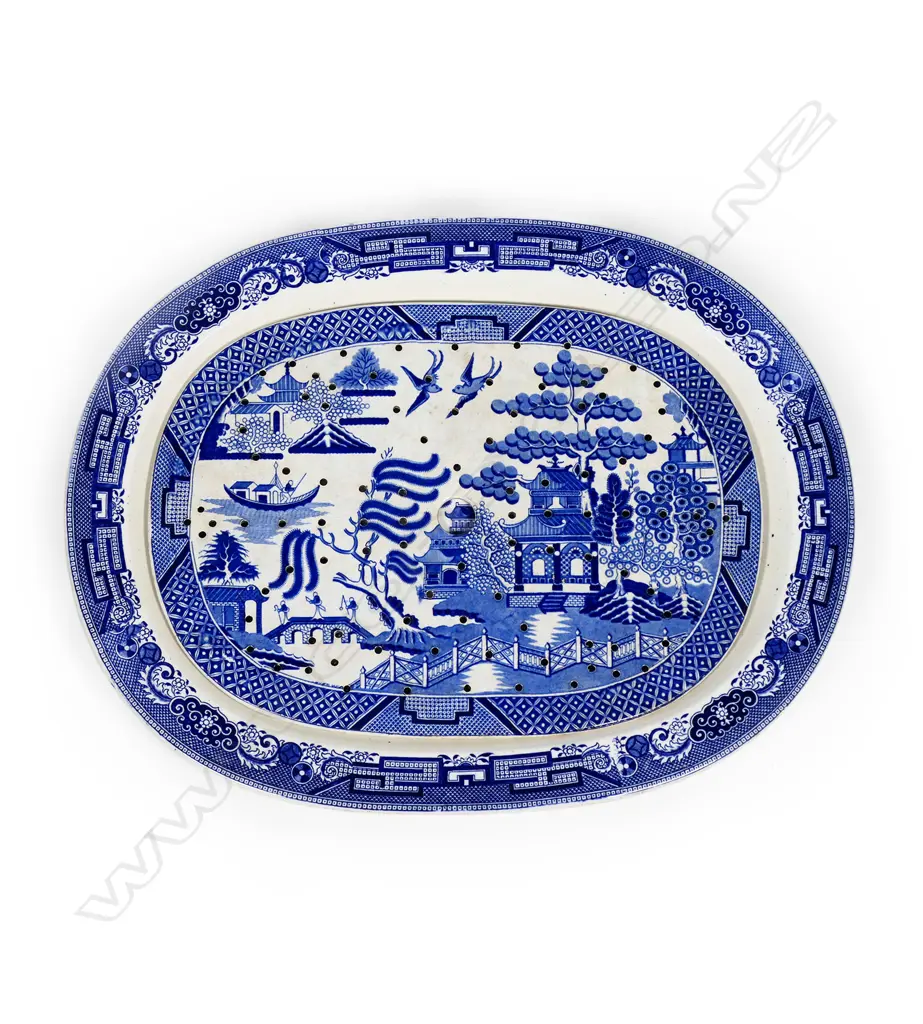 A Victorian Wedgwood oval ashet, Image 1++