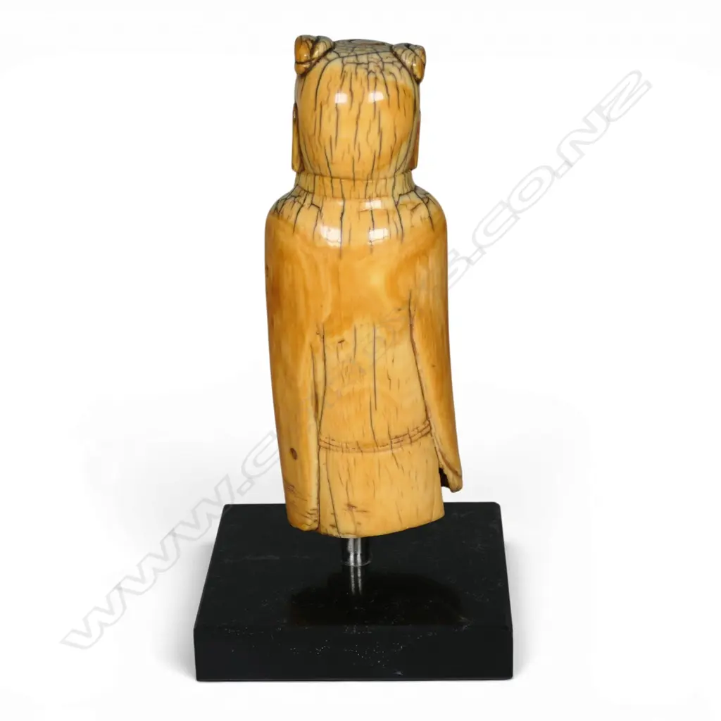 An old Chinese carved ivory figure immortal, Image 1++