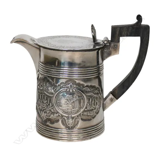 A Regency period silver tankard/jug,