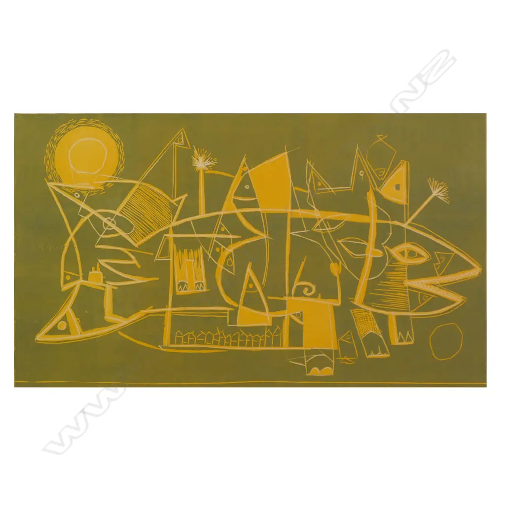 Henryk Szydlowski (Poland/NZ 1950-) 'Yellow Fish', Image 1++