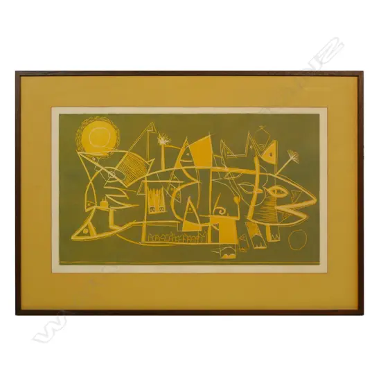 Henryk Szydlowski (Poland/NZ 1950-) 'Yellow Fish',