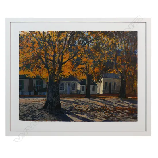 Graham Brinsley (NZ 1963-2023) ‘Arrowtown in Autumn’,