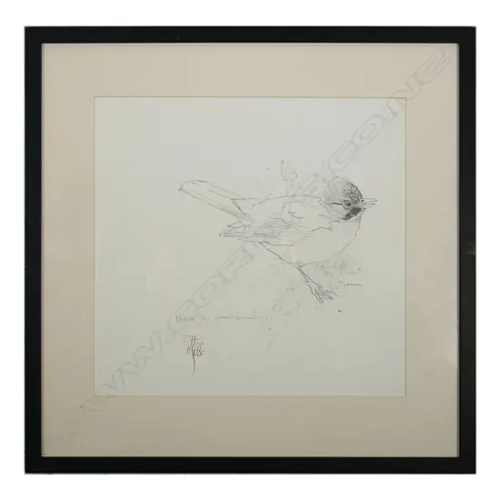 Ray Ching (NZ/UK 1939-) ‘Jay - Garrulus Glandarius’,