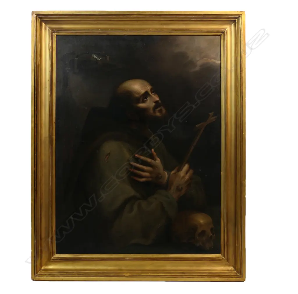 School of Ludovico Carracci 'St Francis of Assisi', Image 1++