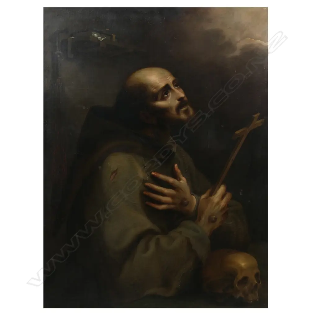 School of Ludovico Carracci 'St Francis of Assisi', Image 1++