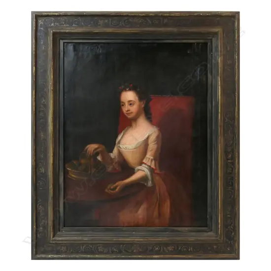 John Smibert (Massachusetts 1688-1751) attributed, Portrait of a woman,