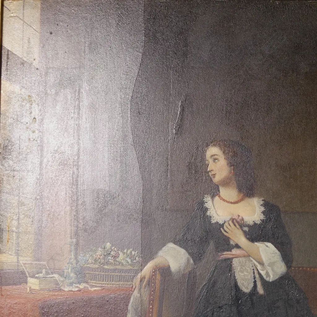 Johannes Cornelis Mertz (Dutch, 1819-1891) ‘The Letter’, Image 1++