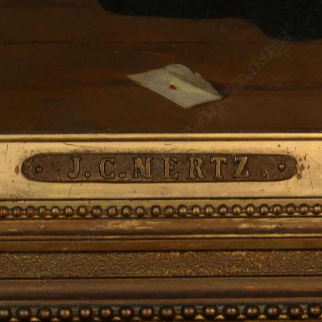 Johannes Cornelis Mertz (Dutch, 1819-1891) ‘The Letter’, Image 1++