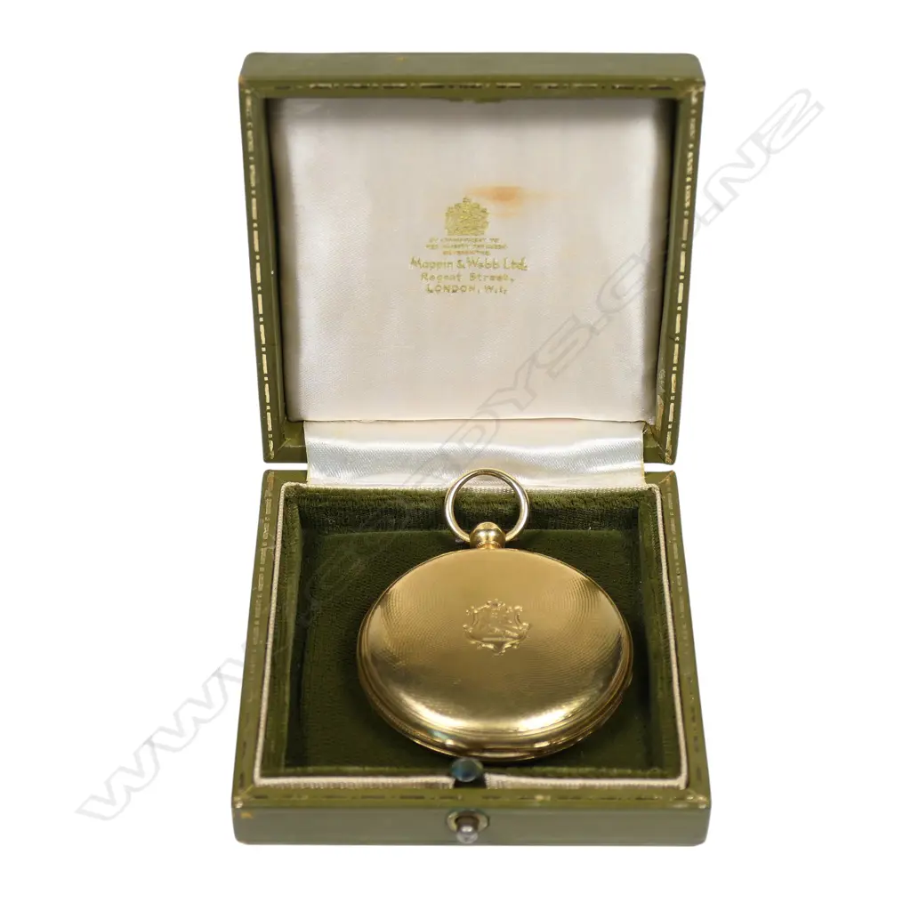 A Victorian 18ct gold full hunter pocket watch, Image 1++