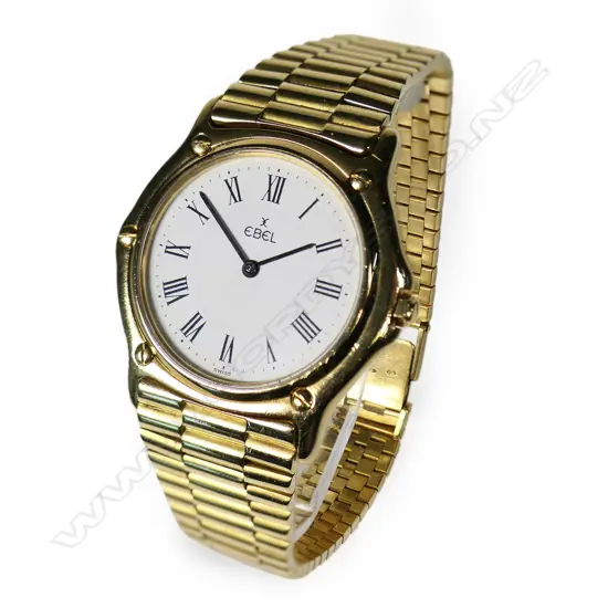 An 18ct gold Ebel Sport Classic wristwatch,