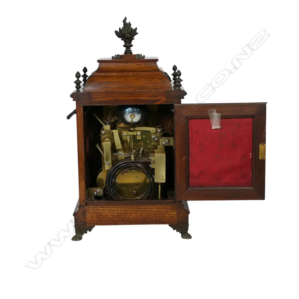 A 19thC bracket clock, Image 1++