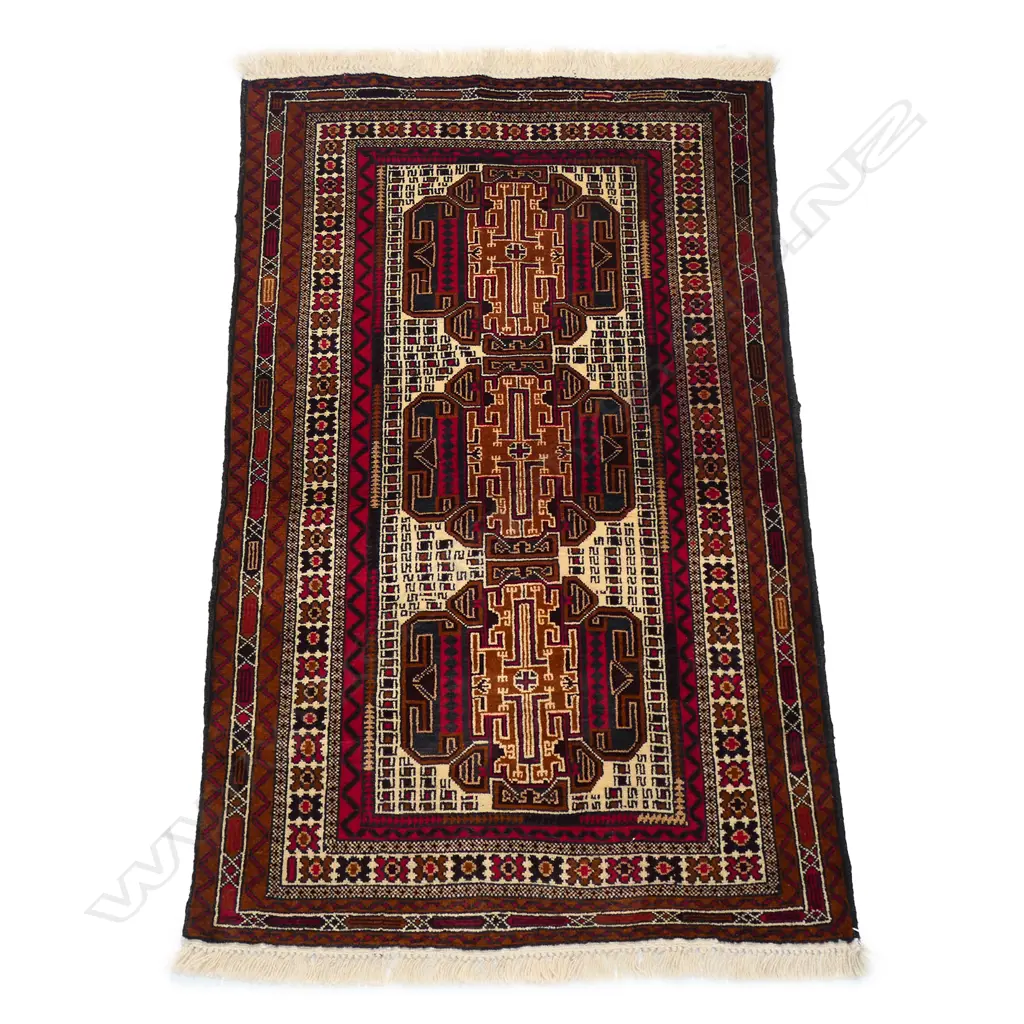 A hand-knotted Baluchi rug, Image 1++