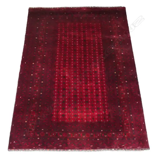 A hand-knotted Barshiri carpet,