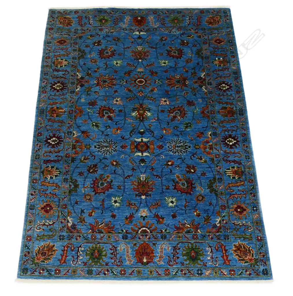 A striking hand-knotted Chobi carpet, Image 1++