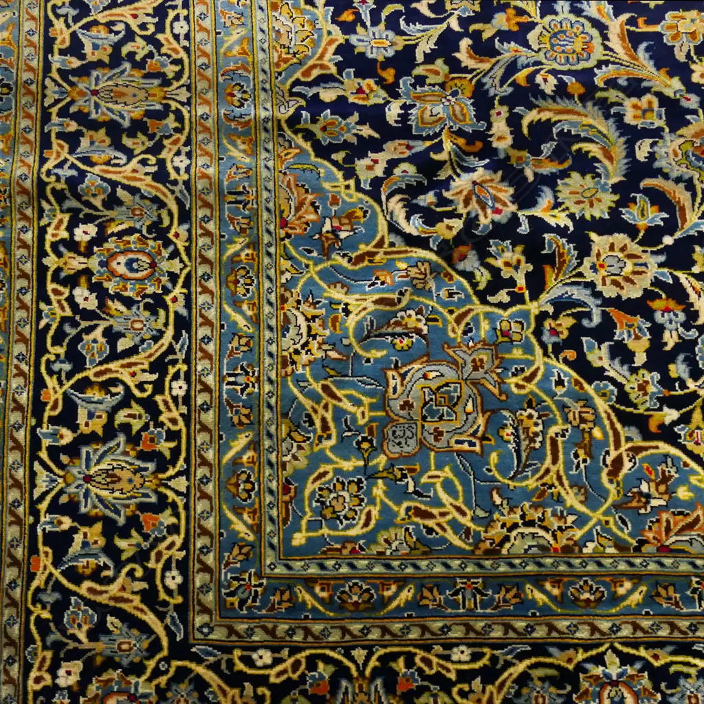 A fine quality hand-knotted Kashan carpet, Image 1++