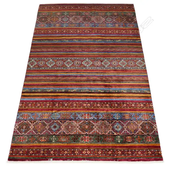 A hand-knotted Khurjen carpet,