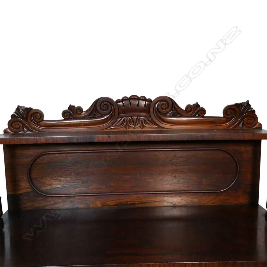 A late Victorian rosewood chiffonier, Image 1++