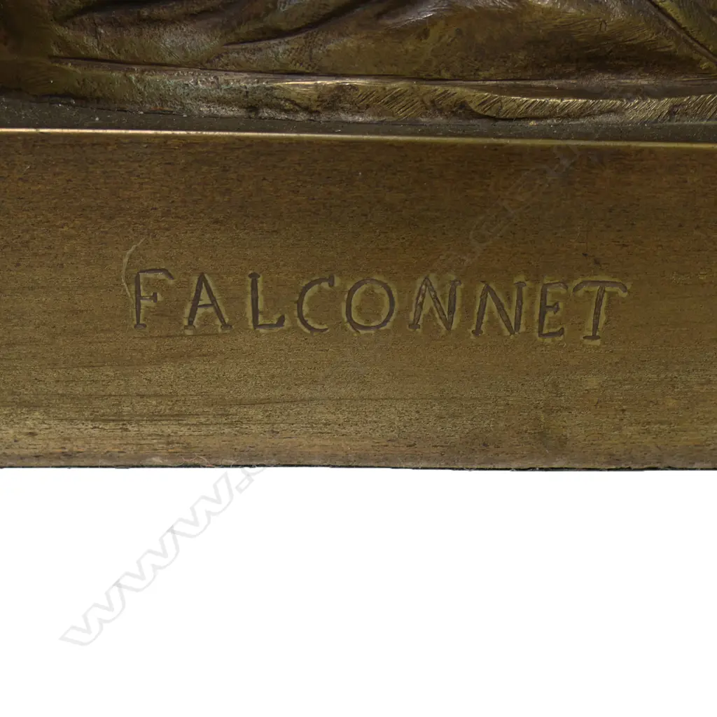 An old bronze statue of ‘The Bather’ or ‘Nymph Descending From the Bath’, Image 1++