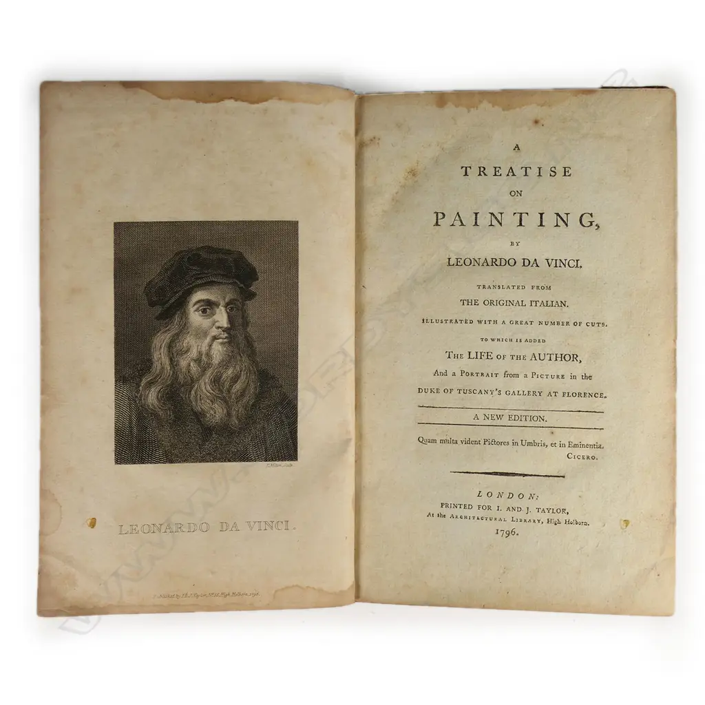 An English translation of 'A Treatise on Painting by Leonardo da Vinci', Image 1++