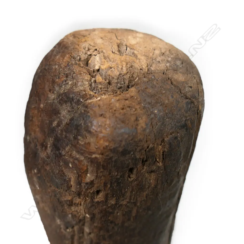 An old Māori patu aruhe (fern root beater), Image 1++