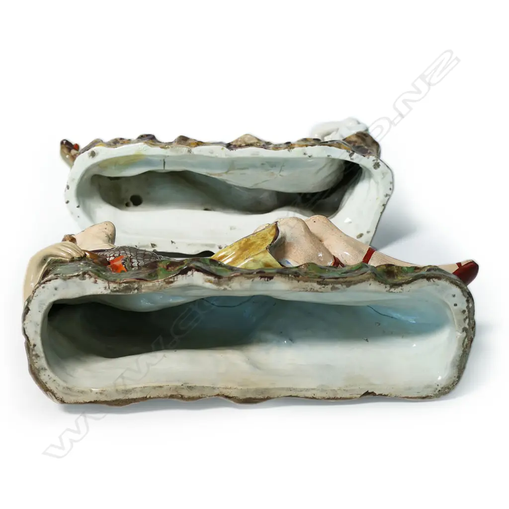 A pair of early 19thC Staffordshire figures of Antony and Cleopatra, Image 1++