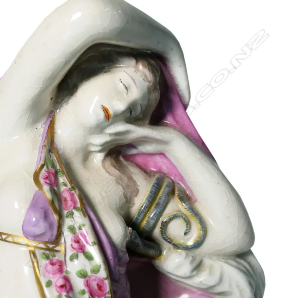 A pair of early 19thC Staffordshire figures of Antony and Cleopatra, Image 1++