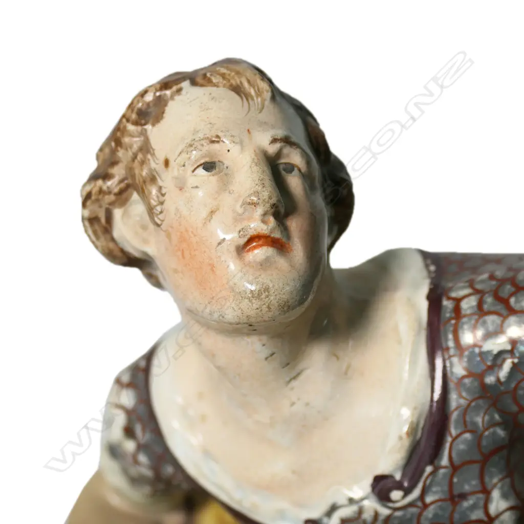 A pair of early 19thC Staffordshire figures of Antony and Cleopatra, Image 1++