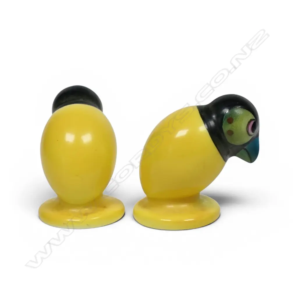 Two very rare Royal Doulton small yellow birds, Image 1++