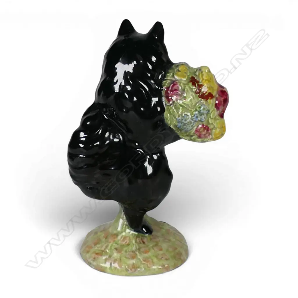 A very rare Beswick Beatrix Potter ‘Duchess with Flowers’ standing figure, Image 1++