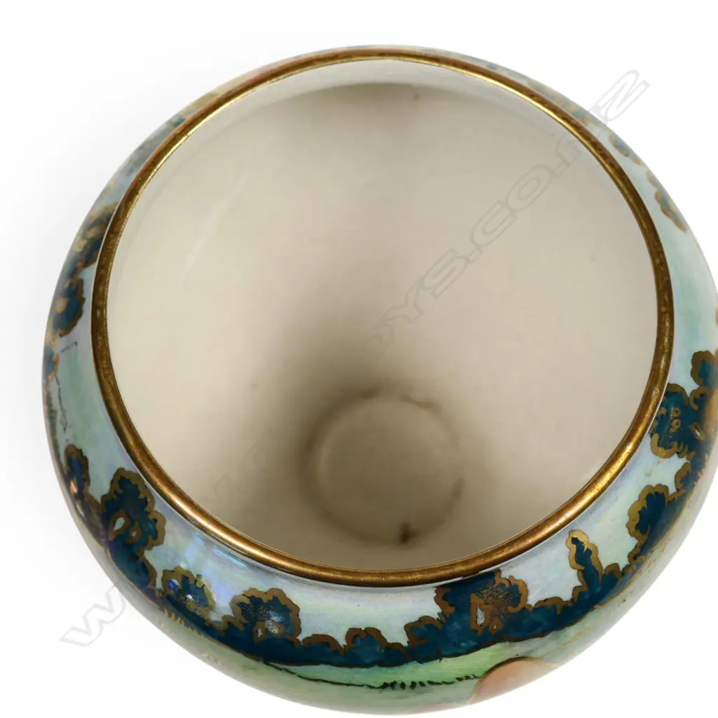 A Grimwades Byzanta Ware fairy lustre rose bowl, Image 1++