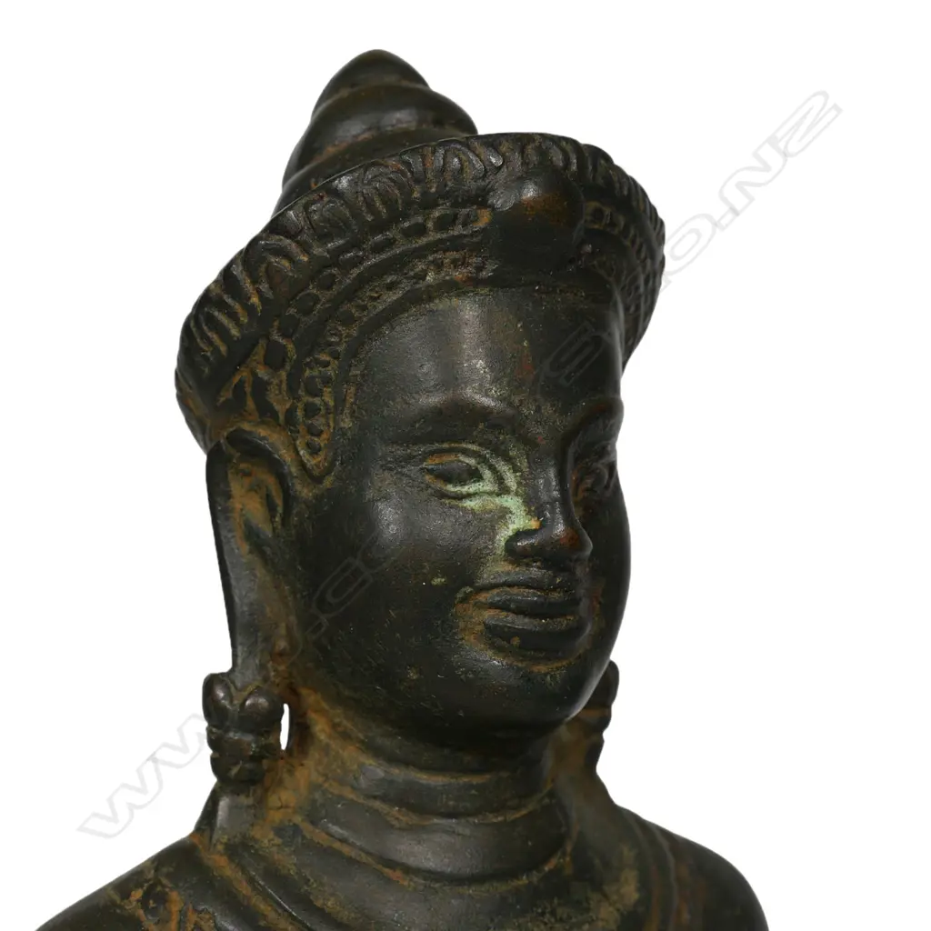 A Khmer bronze Buddha, Image 1++